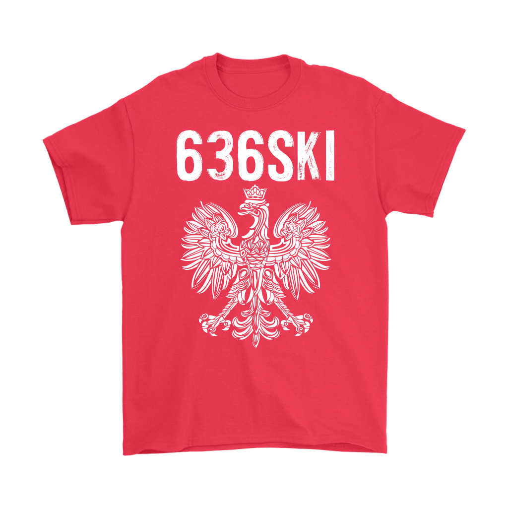 636SKI Missouri Polish Pride T-shirt teelaunch Gildan Mens T-Shirt Red S