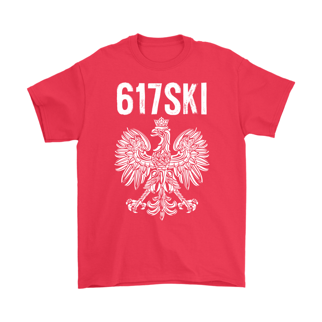 Worcester Massachusetts 617SKI T-shirt teelaunch Gildan Mens T-Shirt Red S