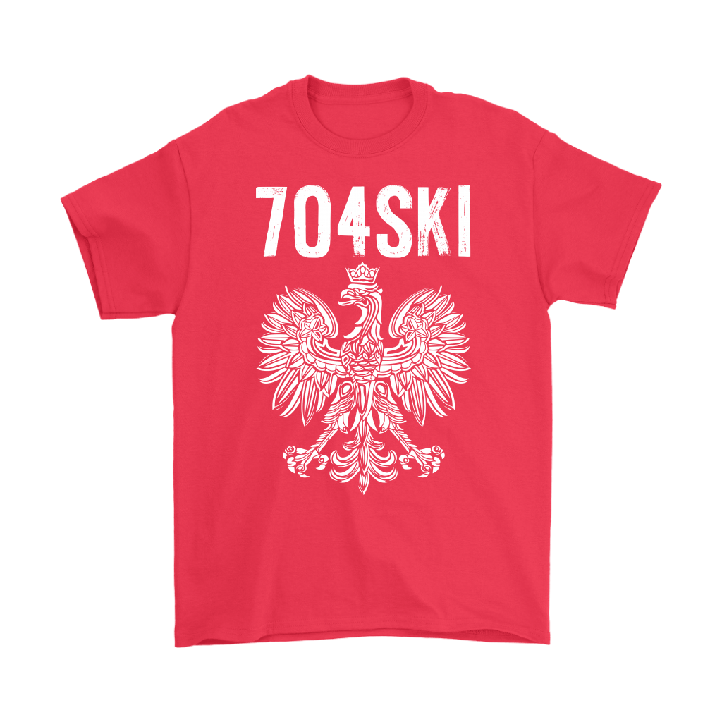 704SKI North Carolina Polish Pride T-shirt teelaunch Gildan Mens T-Shirt Red S