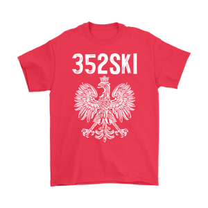352SKI Gainesville Florida Polish Pride - Gildan Mens T-Shirt / Red / S - Polish Shirt Store
