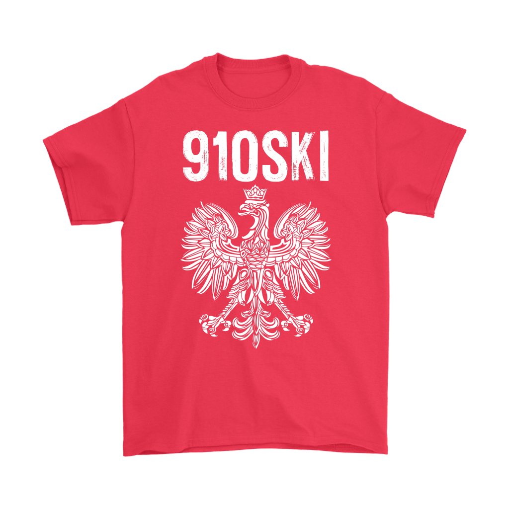 910SKI North Carolina Polish Pride T-shirt teelaunch Gildan Mens T-Shirt Red S