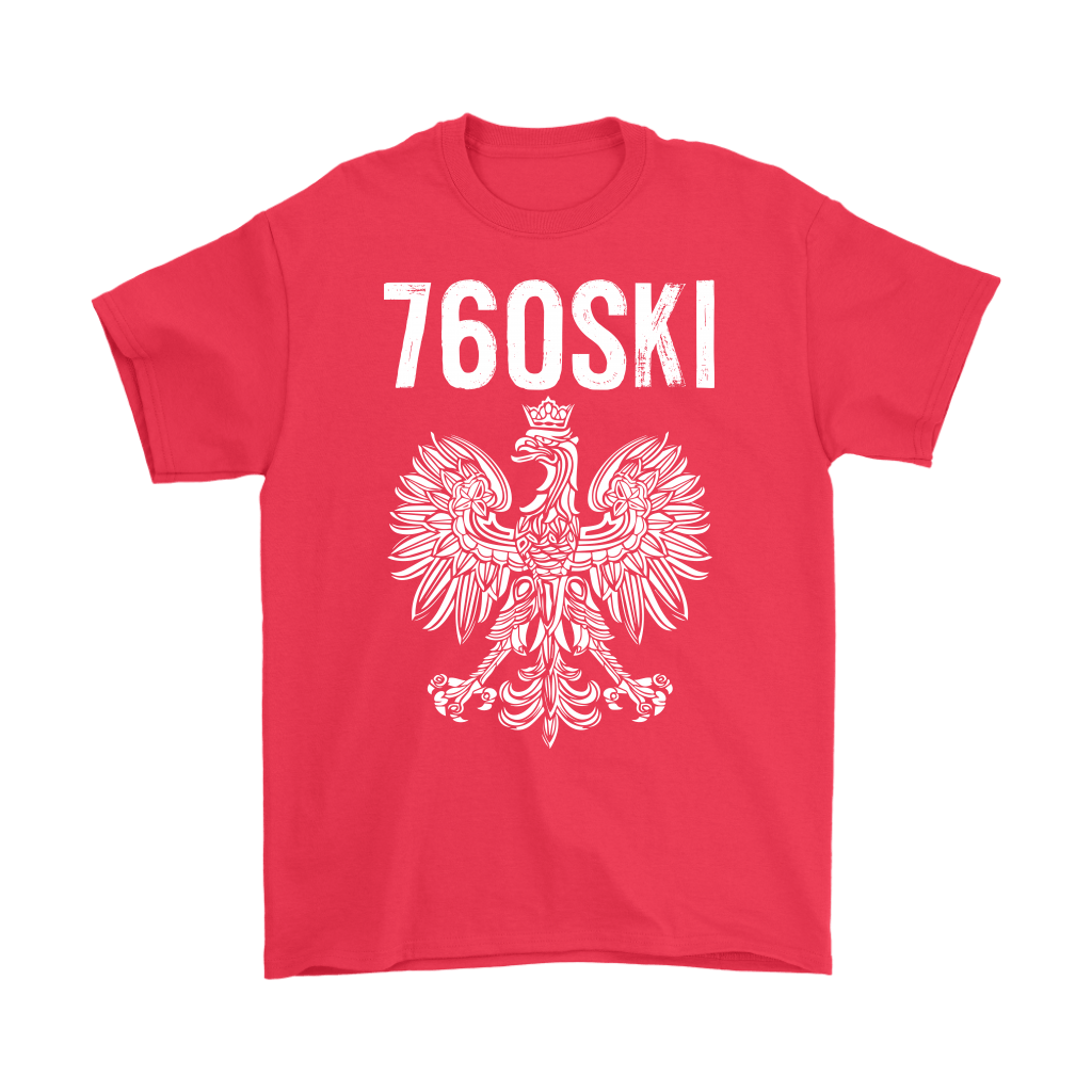 760SKI California Polish Pride T-shirt teelaunch Gildan Mens T-Shirt Red S