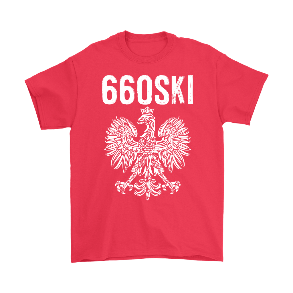 660SKI Missouri Polish Pride T-shirt teelaunch Gildan Mens T-Shirt Red S