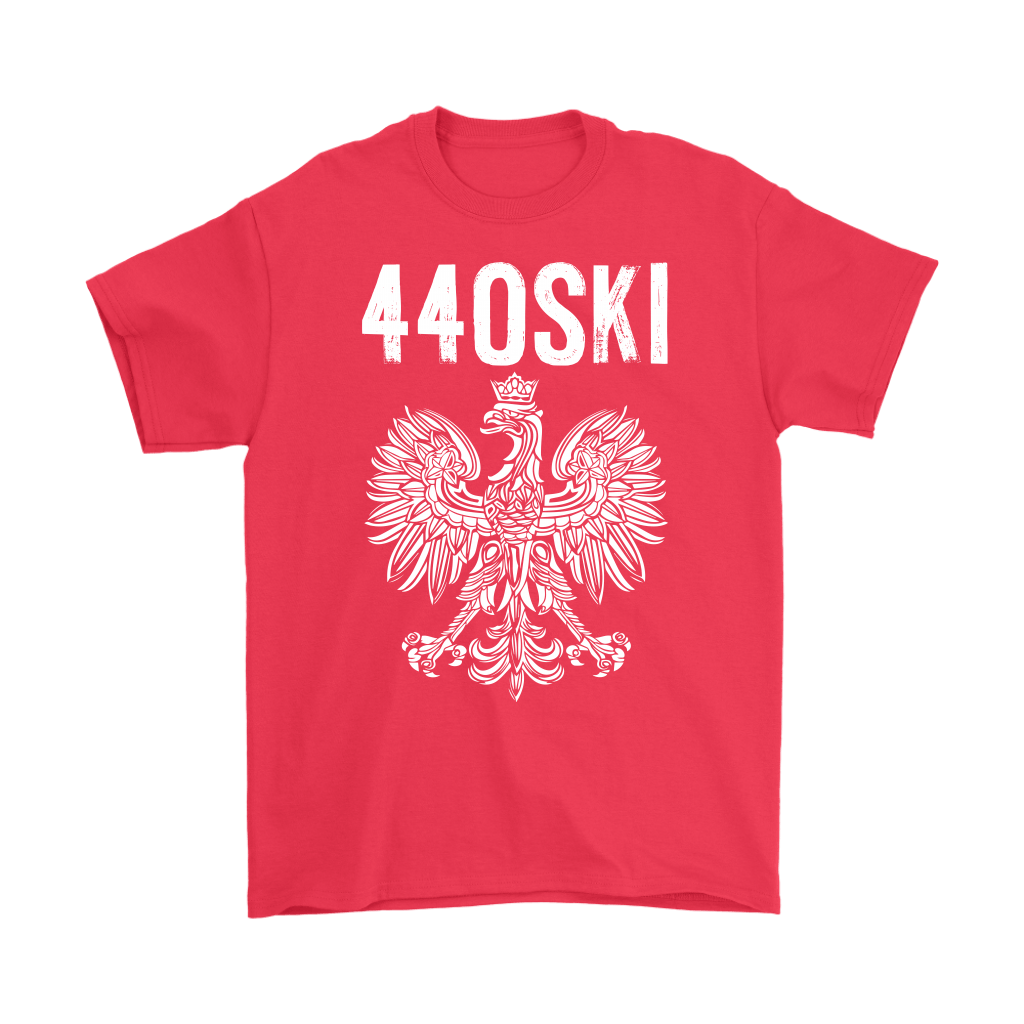 Parma Ohio - 440 Area Code - Polish Pride T-shirt teelaunch Gildan Mens T-Shirt Red S