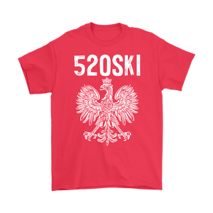 520SKI Arizona Polish Pride - Gildan Mens T-Shirt / Red / S - Polish Shirt Store