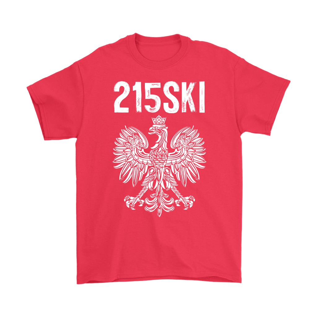 215SKI Pennsylvania Polish Pride T-shirt teelaunch Gildan Mens T-Shirt Red S