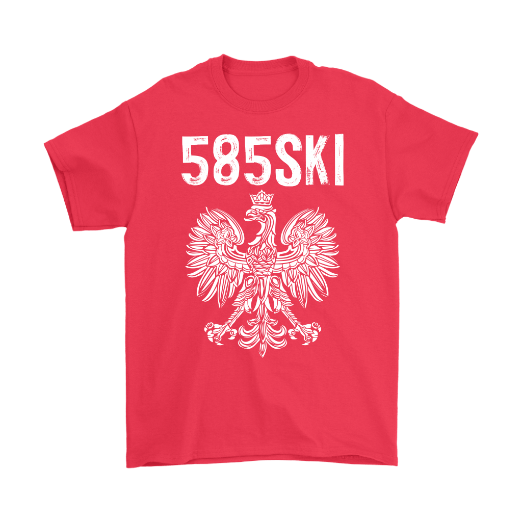Rochester NY - 585 Area Code T-shirt teelaunch Gildan Mens T-Shirt Red S