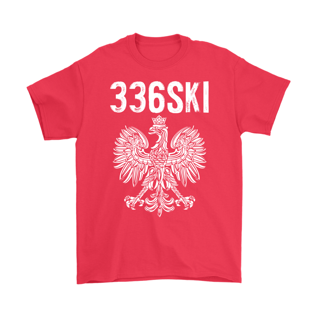 336SKI North Carolina Polish Pride T-shirt teelaunch Gildan Mens T-Shirt Red S