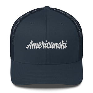 Americanski Trucker Cap - Navy - Polish Shirt Store