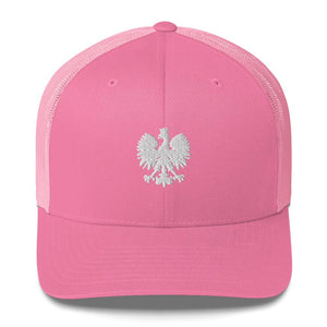 Polish Eagle Trucker Cap - Pink - Polish Shirt Store