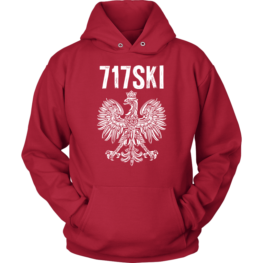 717SKI Pennsylvania Polish Pride T-shirt teelaunch Unisex Hoodie Red S