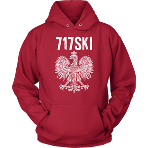 717SKI Pennsylvania Polish Pride - Unisex Hoodie / Red / S - Polish Shirt Store
