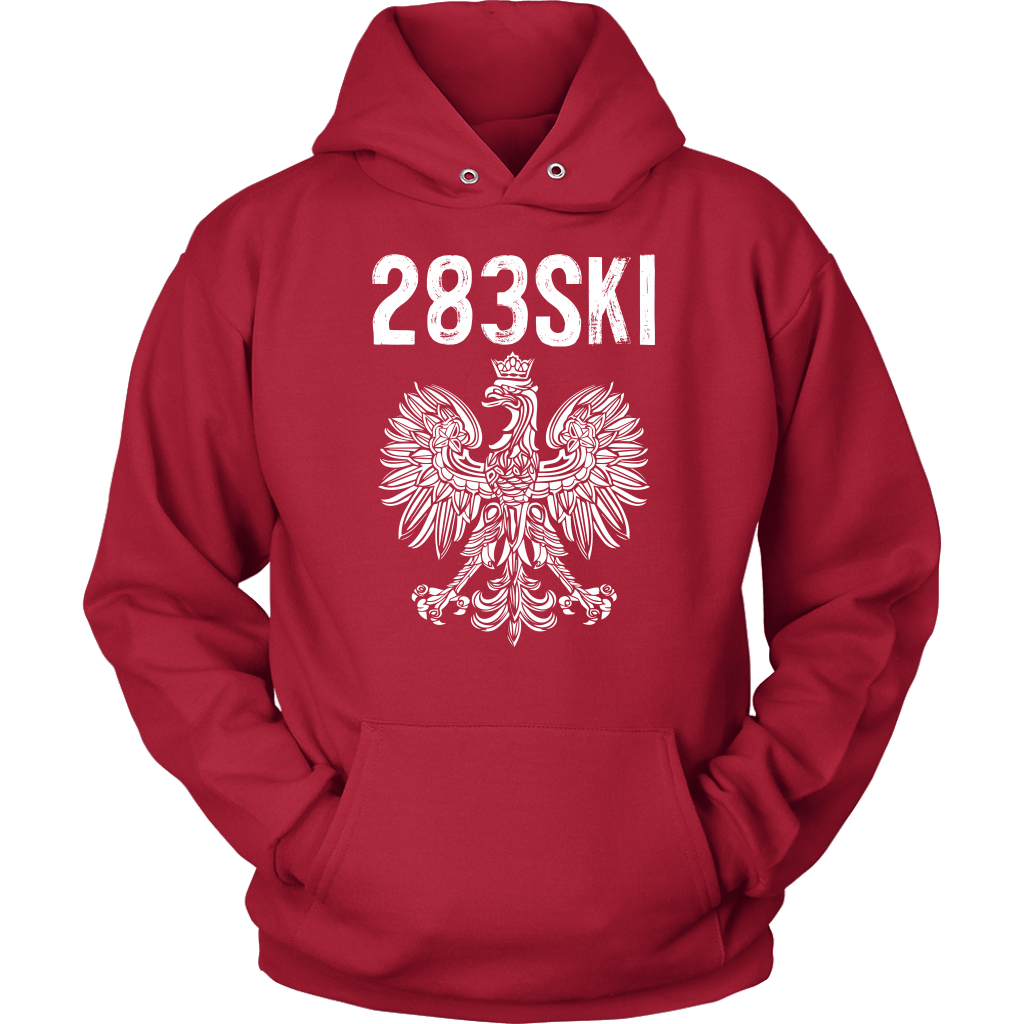 283SKI Ohio Polish Pride T-shirt teelaunch Unisex Hoodie Red S