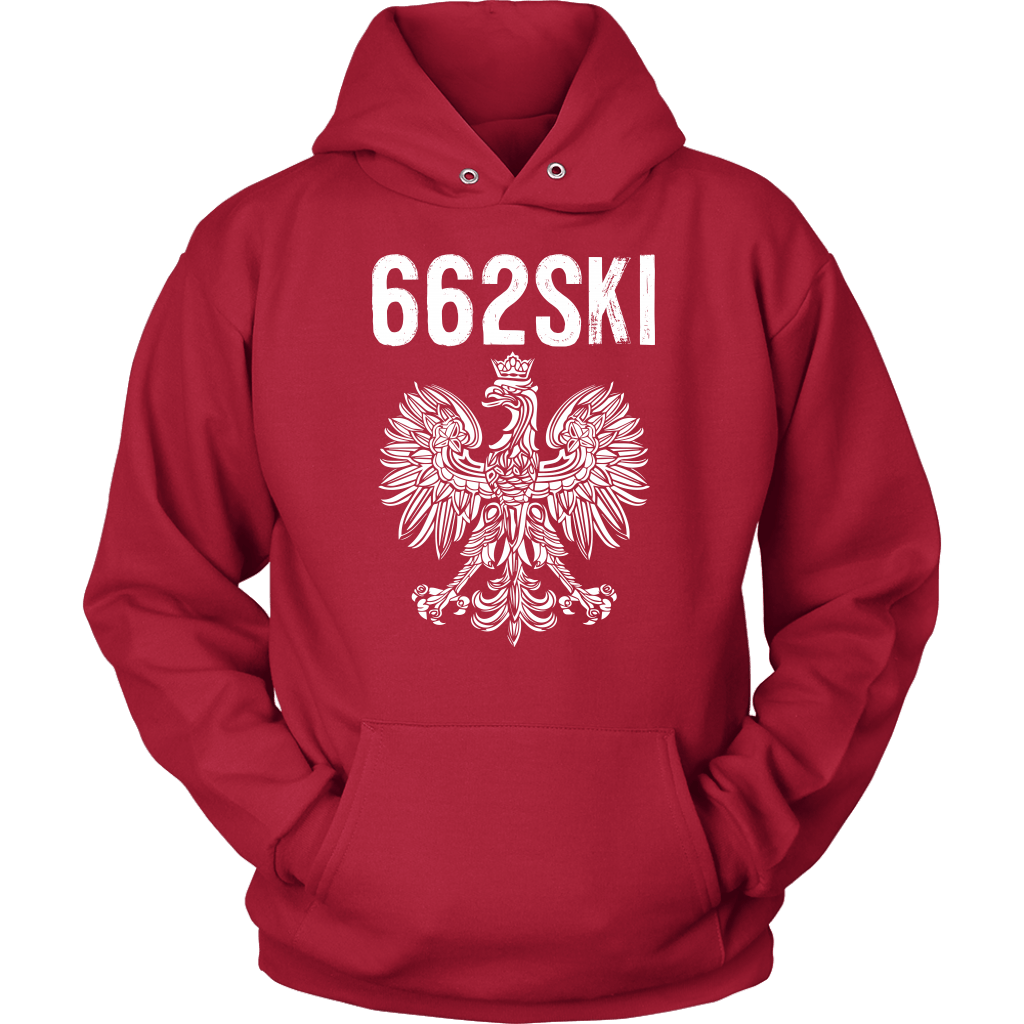 662SKI Mississippi Polish Pride T-shirt teelaunch Unisex Hoodie Red S