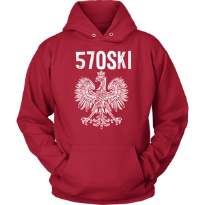 Scranton Pennsylvania Polish Shirt - Unisex Hoodie / Red / S - Polish Shirt Store
