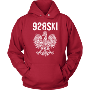 928SKI Arizona Polish Pride - Unisex Hoodie / Red / S - Polish Shirt Store