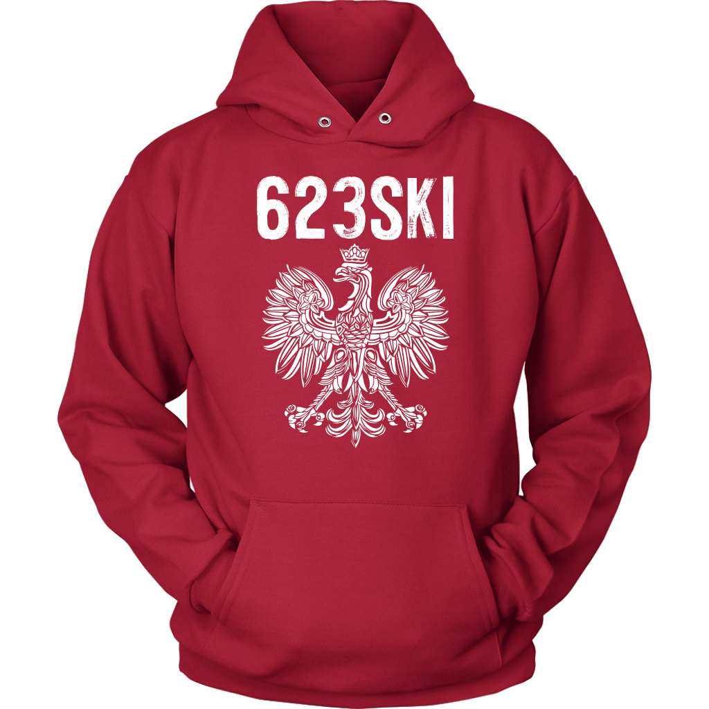 623SKI Arizona Polish Pride T-shirt teelaunch Unisex Hoodie Red S