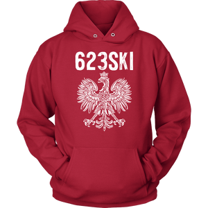 623SKI Arizona Polish Pride - Unisex Hoodie / Red / S - Polish Shirt Store