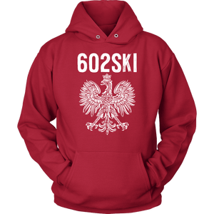 602SKI Arizona Polish Pride - Unisex Hoodie / Red / S - Polish Shirt Store