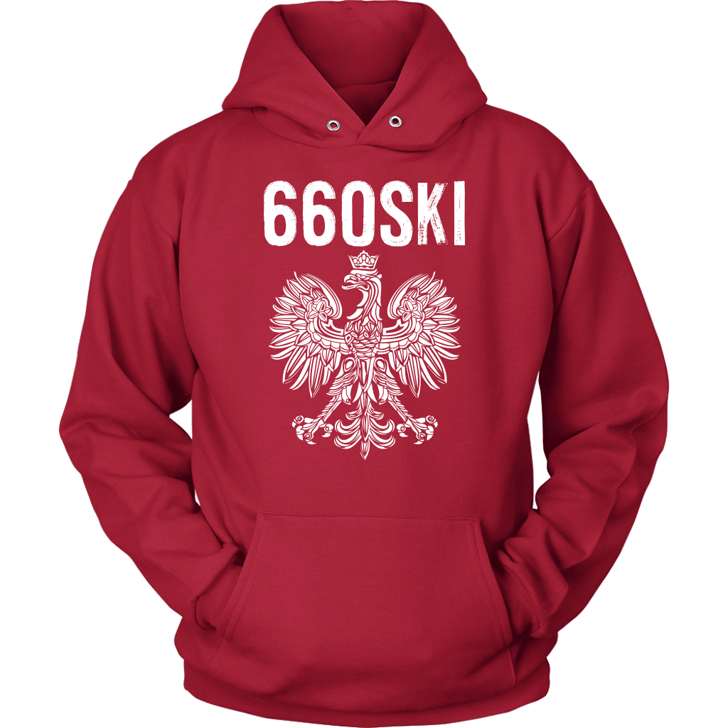 660SKI Missouri Polish Pride T-shirt teelaunch Unisex Hoodie Red S