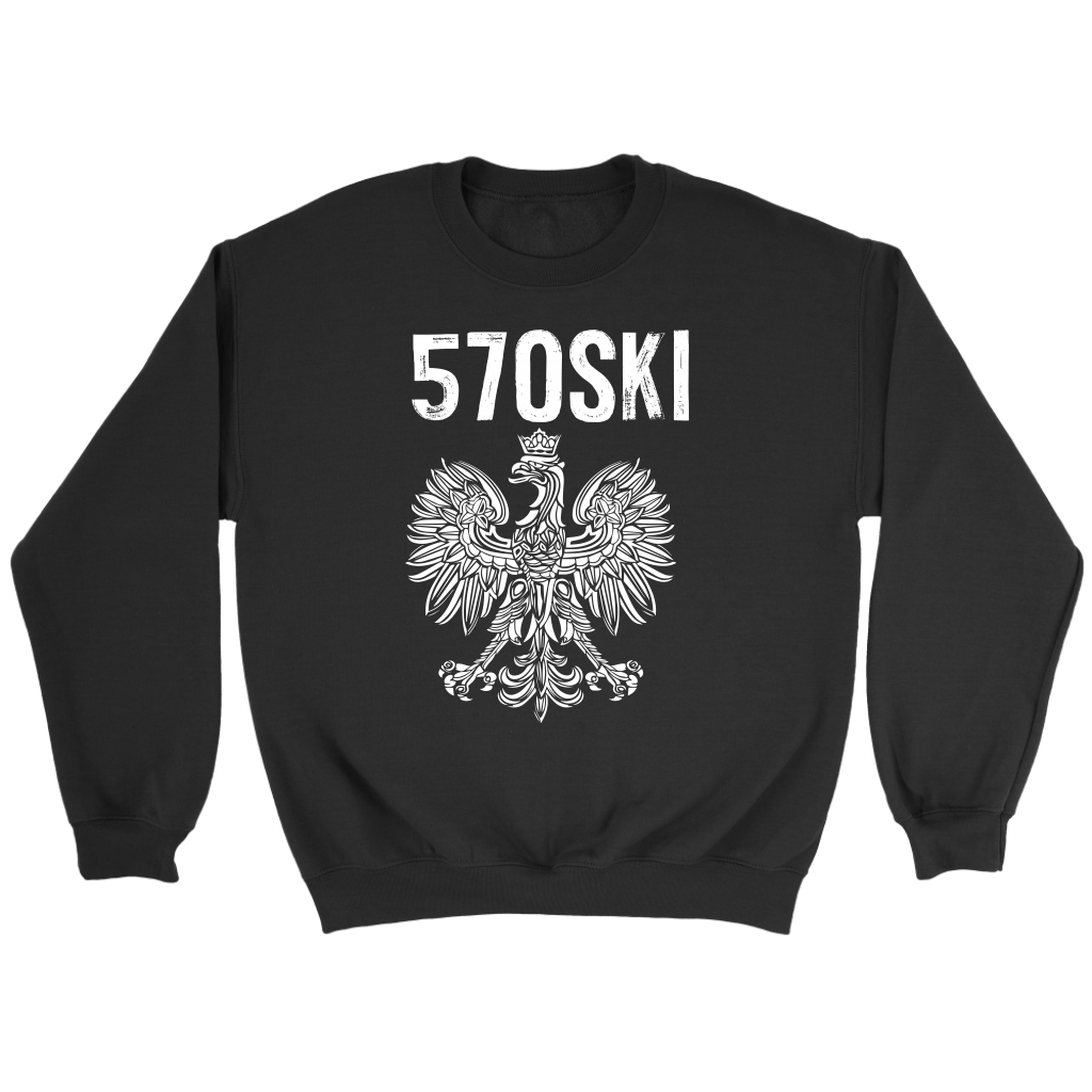 Scranton Pennsylvania Polish Shirt T-shirt teelaunch Crewneck Sweatshirt Black S