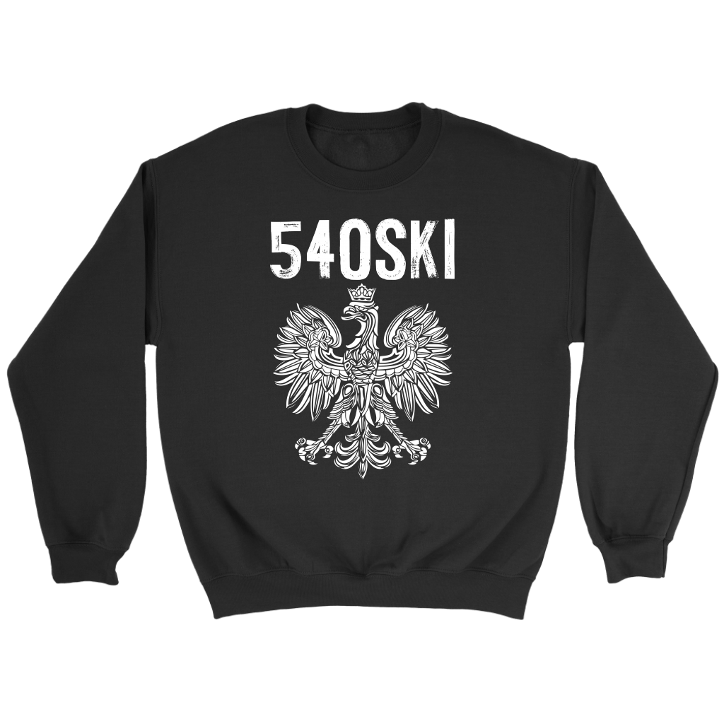 540SKI Virginia Polish Pride T-shirt teelaunch Crewneck Sweatshirt Black S