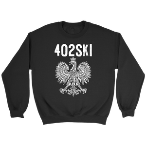 402SKI Polish Pride - Crewneck Sweatshirt / Black / S - Polish Shirt Store