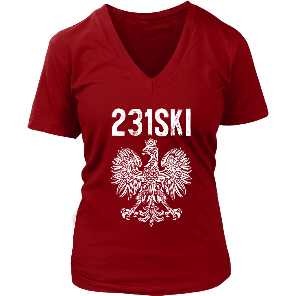 Michigan Polish Pride - 231 Area Code T-shirt teelaunch   
