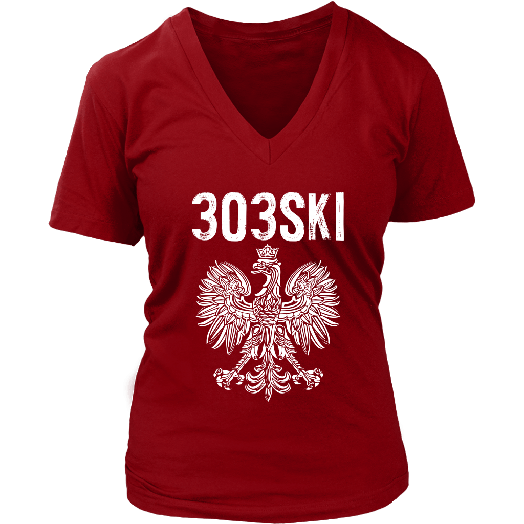 303SKI Denver Colorado Polish Pride T-shirt teelaunch   