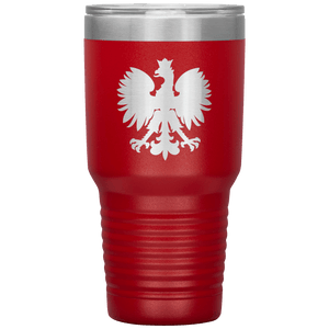 Polish Eagle 30 oz Vacuum Insulated Tumbler - Red - Polish Shirt Store