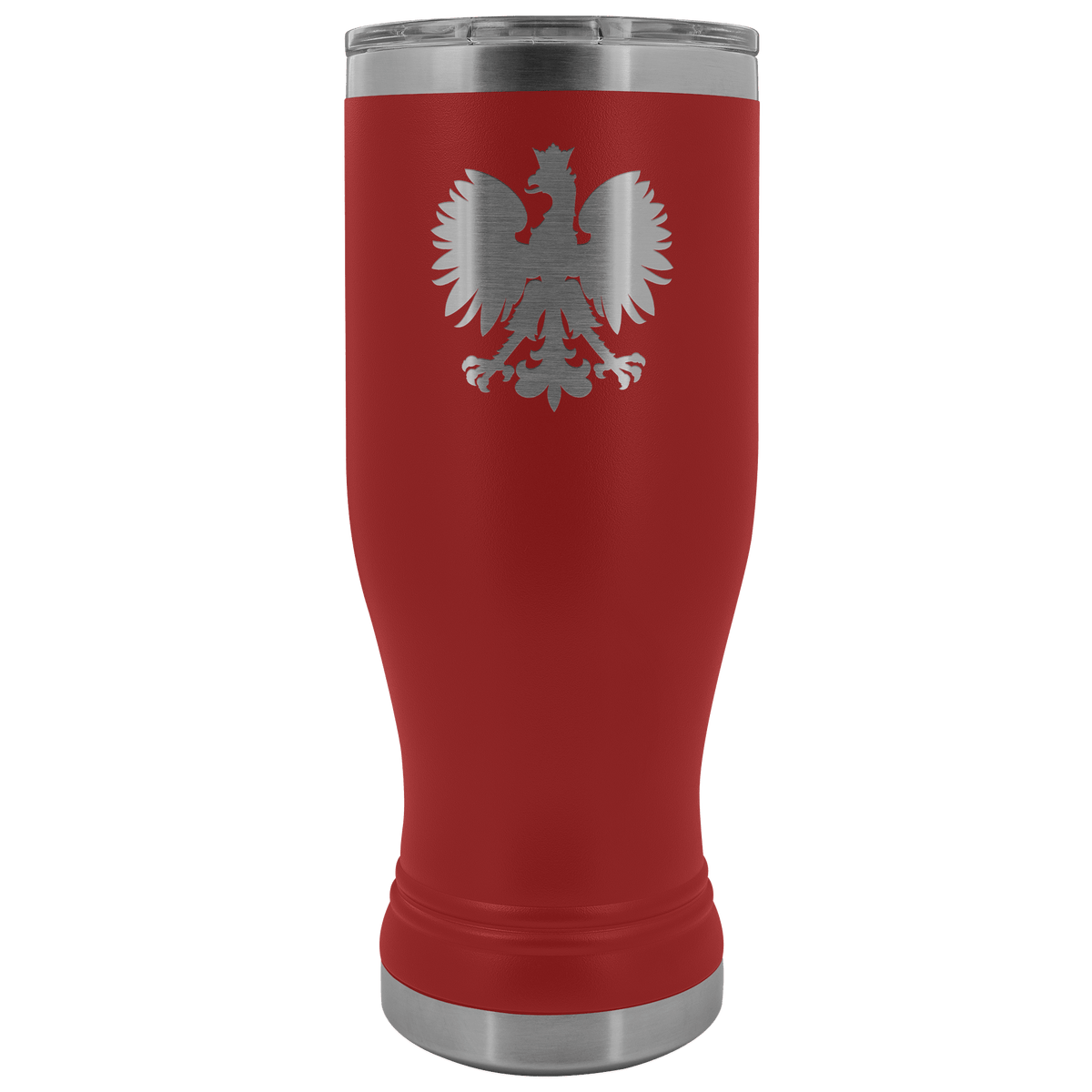 Polish Eagle 20 oz Tumbler Tumblers teelaunch Red  